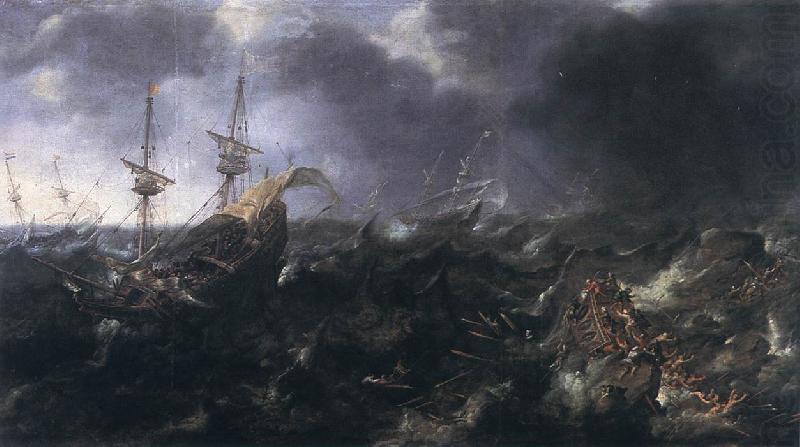 EERTVELT, Andries van Ships in Peril f